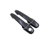 Poignée porte extérieure Couvre-poignée de porte pour Ford pour Mustang pour Shelby GT GT500 2005-2014(Handle 2 Door 1)