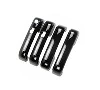 Poignée Porte Extérieure Couvre-poignées Porte Voiture Pour Ford Pour F150 Pour F-150 2015-2020 Autocollants Garniture Poignée Porte Voiture En Fibre De Carbone Noire Voiture Extérieur Porte Poignée(W