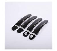 Poignée Porte Extérieure Poignée Extérieure pour Seat pour Ibiza 2009-2017 2016 2015 2014 2013 2012 2011 Noir Chrome Poignée Porte Voiture Couvre Car Styling Accessoires Autocollants (Taille : Black