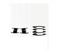 Poignée Porte Extérieure Pour Benz A CLA GLA Classe W176 C117 Pour Coupé W117 X156 2013-2019 Accessoires Voiture Poignée Porte Extérieure Garniture Cuvette Cadre Couverture(D)