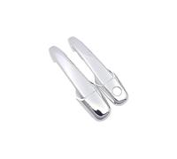 Poignée porte extérieure Pour Ford pour Mustang pour Shelby GT GT500 2005-2014 Garniture de poignée de porte chromée(Handle 2 Door)