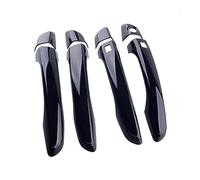 Poignée porte extérieure Pour Hyundai pour Elantra 2017-2020 8 pièces/ensemble voiture pour Smart brillant noir ABS poignée de porte latérale garniture décoration