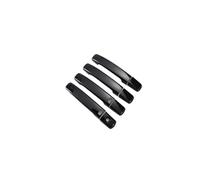 Poignée Porte Extérieure Pour N&issan Pour Qashqai J10 2007-2013 Accessoires Voiture Poignée Porte Extérieure Garniture Cuvette Cadre Couverture(Black B)