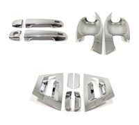 Poignée Porte Extérieure Pour Toyota C-HR CHR 2016-2020 Accessoires Carbone Chrome Aspect Poignée Porte Voiture Protecteur Cadre Poignée Garniture(Style10)