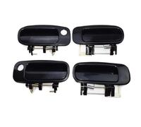 Poignée Porte Extérieure Voiture Compatible Avec Pour Camry 1992 1993 1994 1995 1996 OEM 69220-33020 Accessoires Mise À Niveau Pour Poignée Porte Extérieure Noire(4 front rear set)