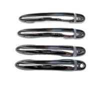 Poignée Porte Extérieure Voiture Couvercle De Poignée De Porte Chromé ABS, pour Espace IV 4 2003 - 2013, Capuchon De Garniture, Accessoires Automobiles Poignée de Porte extérieure Automatique(C-1)