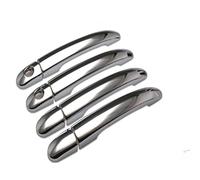 Poignée Porte Extérieure Voiture pour Chevrolet pour Lacetti pour Optra Chrome Poignées De Porte Extérieures Couvre Autocollants Style De Voiture Poignée Porte Voiture (Taille : 2 Keyhole Handle)