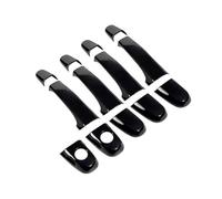 Poignée Porte Extérieure Voiture Pour Lexus pour IS300 pour berline pour Wagon 2001 2002 2003 2004 2005 noir voiture poignée porte latérale extérieure couvre garnitures ABS