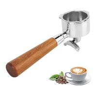 Poignée Porte-Filtre sans Fond 51mm Compatible avec Delonghi Dedica EC680, EC685, SMEG ECF01, avec Outil de Nettoyage et Accessoires en Acier Inoxydable 304