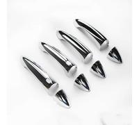 Poignée Porte Housse Compatible Avec C&evrolet Pour Cruze 2015 2016 2017 2018 Ensemble De Garniture Couvercle Poignée Chromée Accessoires Trappe Berline Autocollants Style Voiture(Handle 2 buttons)