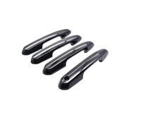 Poignée Porte Housse Compatible Avec Toyota Pour RAV4 Pour Highlander Pour Crown 2019-2025 Poignée Porte Extérieure Clipsable Noir Brillant Pièces Automobiles