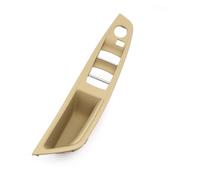 Poignée Porte Intérieur Voiture Pour BMW Pour Série 5 Pour F10 Pour F11 LHD RHD Poignée Porte Intérieure Accoudoir Panneau Garniture Sans Rétroviseur Rabattable Bouton(LHD Beige)