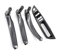 Poignée Porte Intérieure Compatible Avec BMW Pour X5 X6 E70 E71 E72 2007 2008 2009 2010 2011 2012 2013 Interrupteur Lève-vitre Poignée Porte Intérieure Garniture Couvercle(RHD)