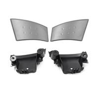Poignée Porte Intérieure Couvercle Poignée Intérieure Voiture Gris Boucle Porte Couvercle Main Accoudoir Porte Base Noire Pour Citroen C1 2005-2009 2010 2011 2012 2013 2014 Poignée Porte Voiture(2 Gra