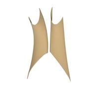 Poignée Porte Intérieure Pour 3 4 Series F30 F35 2012-2016 Poignée porte avant arrière Tirez la housse protection 2 pièces Housse poignées porte intérieures voiture(Beige)