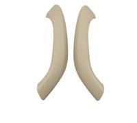 Poignée Porte Intérieure Pour BMW Pour X1 Pour X2 F48 F49 F39 2016 2017 2018-2020 Poignée De Porte Intérieure Garniture De Couverture Extérieure En Plastique(Beige 2PIECES set)