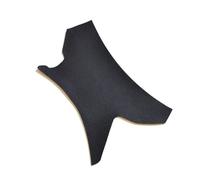 Poignée Porte Intérieure Pour BMW Série 3 E90 E91 E93 2005-2011 2012 Garniture Intérieure Droite/gauche Cuir Partie Intérieure Voiture Poignée Panneau Porte Couvercle Poignée Poignée Porte Voiture(Bla