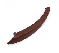 Poignée Porte Intérieure pour BMW X5 X6 E70 E71 E72 2007 2008 2009 2010 2011 2012 2013 Intérieur Voiture Gauche Droite Poignée Porte Passager Garniture Cuir Poignée Porte Voiture(Left Red Brown)
