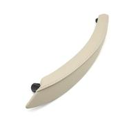 Poignée Porte Intérieure pour BMW X5 X6 E70 E71 E72 2007 2008 2009 2010 2011 2012 2013 Intérieur Voiture Gauche Droite Poignée Porte Passager Garniture Cuir Poignée Porte Voiture(Left Creamy)