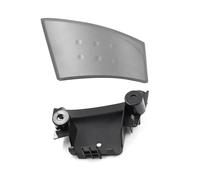Poignée Porte Intérieure pour Peugeot 107 2005-2009 2010 2011 2012 2013 2014 Gris Poignée Intérieure Voiture Couverture Boucle Porte Couverture Main Accoudoir Porte Base Noir Poignée Porte Voiture(LH