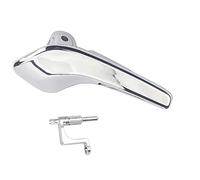 PoignéE Porte IntéRieure Voiture 13297814 13297813 Aluminium Plaqué Plastique Gauche Droite Portes Inoxydable Poignée Porte Intérieure Pour Opel Pour Corsa D 2006-2014 Poignee Porte Passager (Color :