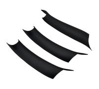 poignée porte intérieure voiture Couvercle De Poignée Intérieure De Porte Lunette Compatible Avec Golf Pour MK4 Pour Jetta IV 1999 2000 2001 2002 2003 3BO 857 175 3B1 867 171E 7DE(Black RHD 3 Pcs)