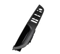 Poignée Porte Intérieure Voiture Panneau Protection Commutateur Fenêtre D'accoudoir Intérieure Côté Conducteur Gauche Pour BMW Série 3 E90 E91 316 318 320 325 328i(35.5 High-end Black)