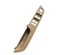 Poignée Porte Intérieure Voiture Panneau Protection Commutateur Fenêtre D'accoudoir Intérieure Côté Conducteur Gauche Pour BMW Série 3 E90 E91 316 318 320 325 328i(37.5 High-end Beige)