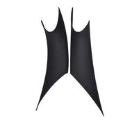 Poignée Porte Intérieure Voiture Pièce Rechange Pour Série 3 4 F30 F35 2012 2013 2014 2015 2016 2017 2018 1 paire garnitures poignée porte intérieure en fibre carbone(Black-2Pcs)