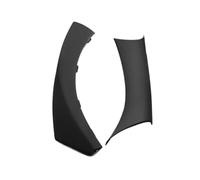 Poignée porte latérale Compatible Avec BMW Pour 3' E90 E91 2005 2006 2007 2008 2009 2010 2011 2012 Remplacement Couvercle Poignée Porte De Voiture(Black,Right)