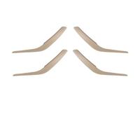 Poignée porte latérale Compatible Avec BMW Pour E84 X1 2009 2010 2011 2012 2013 2014 2015 2016 Poignées Porte Intérieures Voiture Gauche Droite Tirez La Garniture(Beige,1 set)