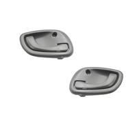 Poignée Porte pour Suzuki pour Jimny 1.0 1.3 1998 1999 2000-2004 pour Grand pour Vitara 1995-2005 Texture Gris Poignée De Porte Intérieure Gauche Et Droite Poignée Intérieure Porte(Gray 1 L and 1R)