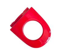 Poignée Porte Voiture Capuchon Verrouillage Poignée Porte Extérieure Avant Gauche Couvercle De Trou De Clé 6RD837879 Pour Pour Yeti Pour Fabia Pour Rapid Porte Poignée Couverture Autocollant(Red)