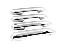 Poignée Porte Voiture Couvercle Poignée Porte Intelligente Chromé Accessoire Décoration Extérieure Garniture Autocollante Pour Toyota Pour RAV4 Pour XA50 2019 -22 Porte Poignée Couverture Autocollant