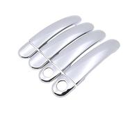 Poignée Porte Voiture Garniture De Poignée De Porte De Voiture Chromée Anti-rayures Pour Seat Pour Altea 2004-2015 Porte Poignée Couverture Autocollant(Handle 2 Holes)
