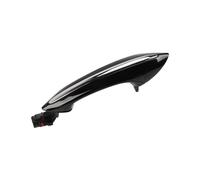 Poignée Porte Voiture Kit Extérieur Pour BMW Série 5, 6, 7, F02, F10, F06, F07, 2011-2017, Noir, Blanc, Marron Poignée De Porte D'accès Confort Sans Clé(Black Rear Left)
