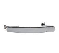 Poignée Porte Voiture Poignée De Porte Extérieure Chromée Avant Et Arrière Pour Infiniti Pour FX35 Pour FX45 2003-2008 80640-CA012 Porte Poignée Couverture Autocollant(1 PCS Without Hole)