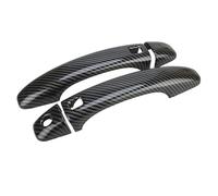 Poignée Porte Voiture Pour A5 Pour Coupé 2008-2017 Pour Cabriolet 2010-2017 1 Paire De Garnitures De Poignée De Porte Gauche Droite Porte Poignée Couverture Autocollant