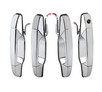Poignée Porte Voiture Pour Cadillac Pour Escalade Pour Pickup 5960521 25960526 Poignée De Porte Extérieure Chromée Porte Poignée Couverture Autocollant(1 Set Chrome (4pcs))
