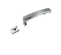 Poignée Porte Voiture Pour Infiniti Pour FX35 Pour FX45 Pour G35 2003-2008 Poignée De Porte Extérieure Chromée Porte Poignée Couverture Autocollant(Hole type)