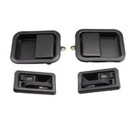 Poignée Porte Voiture Pour Jeep Pour Wrangler 1987-2006 CJ 1976-1986 55176477AB 55176383AE Poignée Porte Intérieure Extérieure Voiture, Côté Gauche Droit Conduite Poignée Extérieure