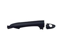 Poignée Porte Voiture pour Kia for Picanto 2011 2012 2013 2014 2015 2016 Chrome/Noir Avant Arrière Gauche Droite Extérieur Extérieur Poignée De Porte Nouvelle Poignée Porte Extérieure(Black Front ri