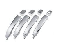 Poignée Porte Voiture Pour Mazda Pour BT50 Pour BT-50 2012-2020 Poignée De Porte Extérieure Chromée Ou Noire Avant/arrière Gauche Ou Droite Côté Poignée Extérieure(Chrome 4 Side Kit)