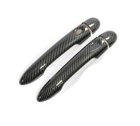 Poignée Porte Voiture Pour Pour Megane 3 Pour MK3 III 2008-2016 Garniture De Poignée De Porte De Voiture Accessoires De Style Porte Poignée Couverture Autocollant(2Dr no key 1 button)