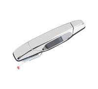 Poignée Porte Voiture Pour Sierra Pour Yukon Pour Cadillac Pour Pick-up Escalade Poignées De Porte Extérieures Chromées Porte Poignée Couverture Autocollant(Chrome Rear Left)