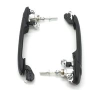 Poignée Portière Extérieure pour VW pour Polo 6N 6N1 6N2 Poignée De Porte Avant Gauche Droite avec Baril De Verrouillage La Poignée Porte Côté(2pcs)