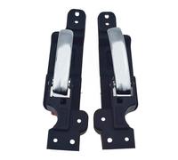 Poignée portière voiture Poignée De Porte Intérieure Chromée Compatible Avec Dodge Pour Challenger 2008 2009 2010 2011 2012 2013 2014 Avant Gauche Droite 1MV571DVAA