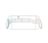 Poignée pour 2 (2025)/Switch/Switch OLEDs/Switch Organic Light Emitting Diode, Design asymétrique, Poignée confortable et ergonomique pour (Blanc)