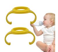 Poignée pour bouteilles pour,Poignées ergonomiques faciles à prendre en main pour bouteilles d'eau et de lait pour tout-petits | Ustensiles de cuisine pour les voyages, la crèche, le centre Zankie