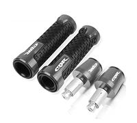 Poignée Pour CBR125 CBR150R CBR250 CBR300R CBR400 CBR500R CBR600 CBR650F CBR900RR CBR929RR CBR954RR Poignées De Guidon De Moto Se Termine couvre-guidon(Grey)